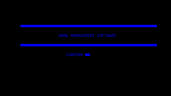Bank Management System project C