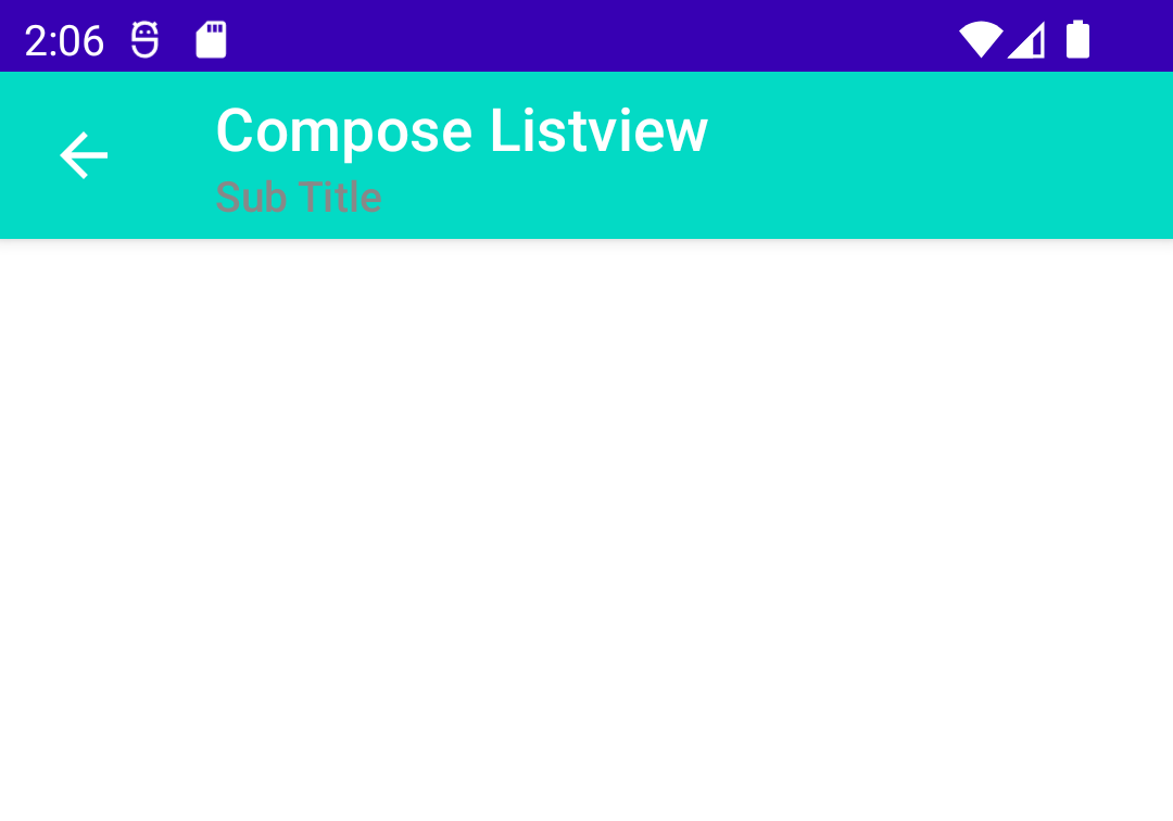 Jetpack Compose How to add AppBar - TopAppBar 2