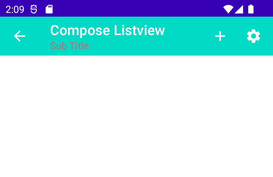 Jetpack Compose How to add AppBar - TopAppBar with Actions