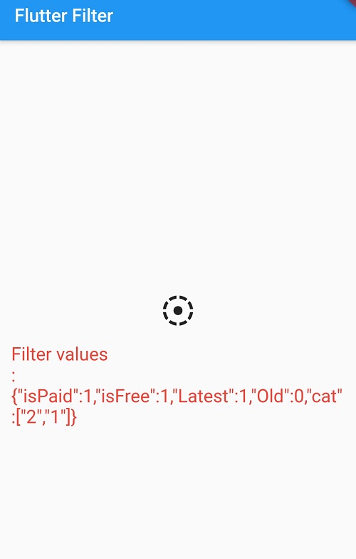 Flutter filter screen with filterchip and checkboxes