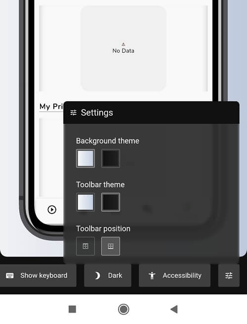 Flutter Device PReview 2