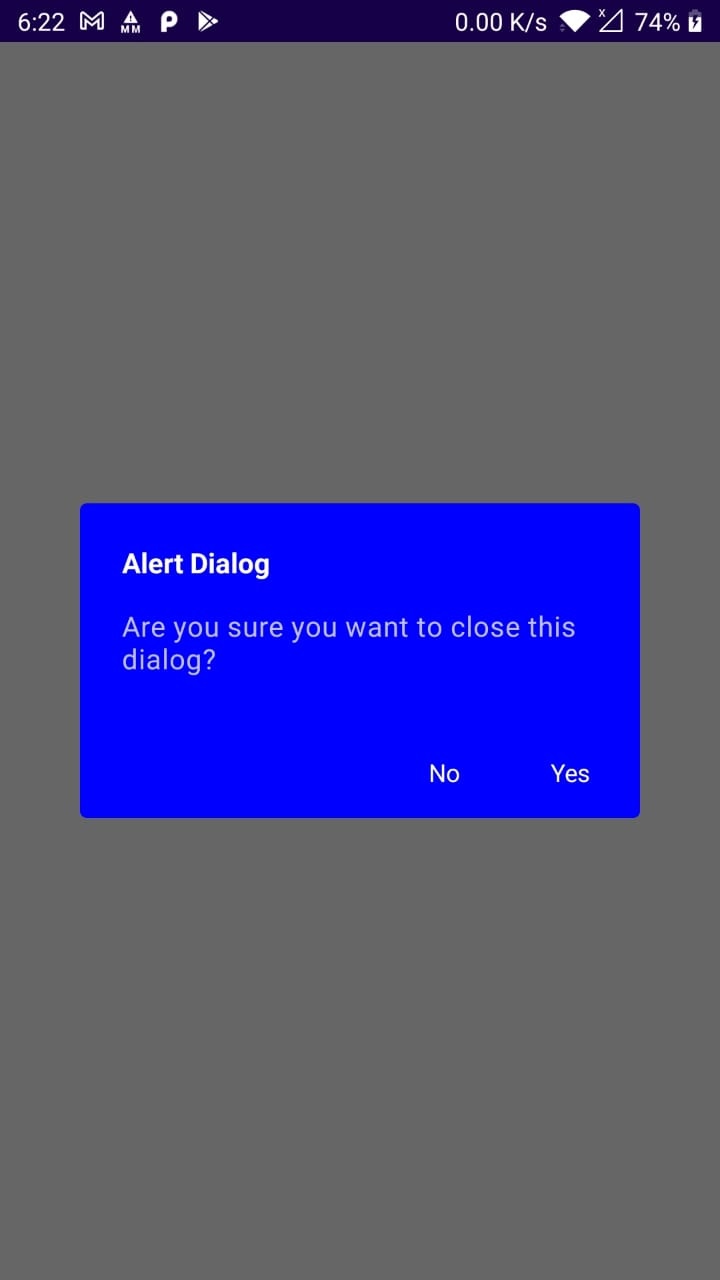 How to Create Alert Dialog in Jetpack Compose