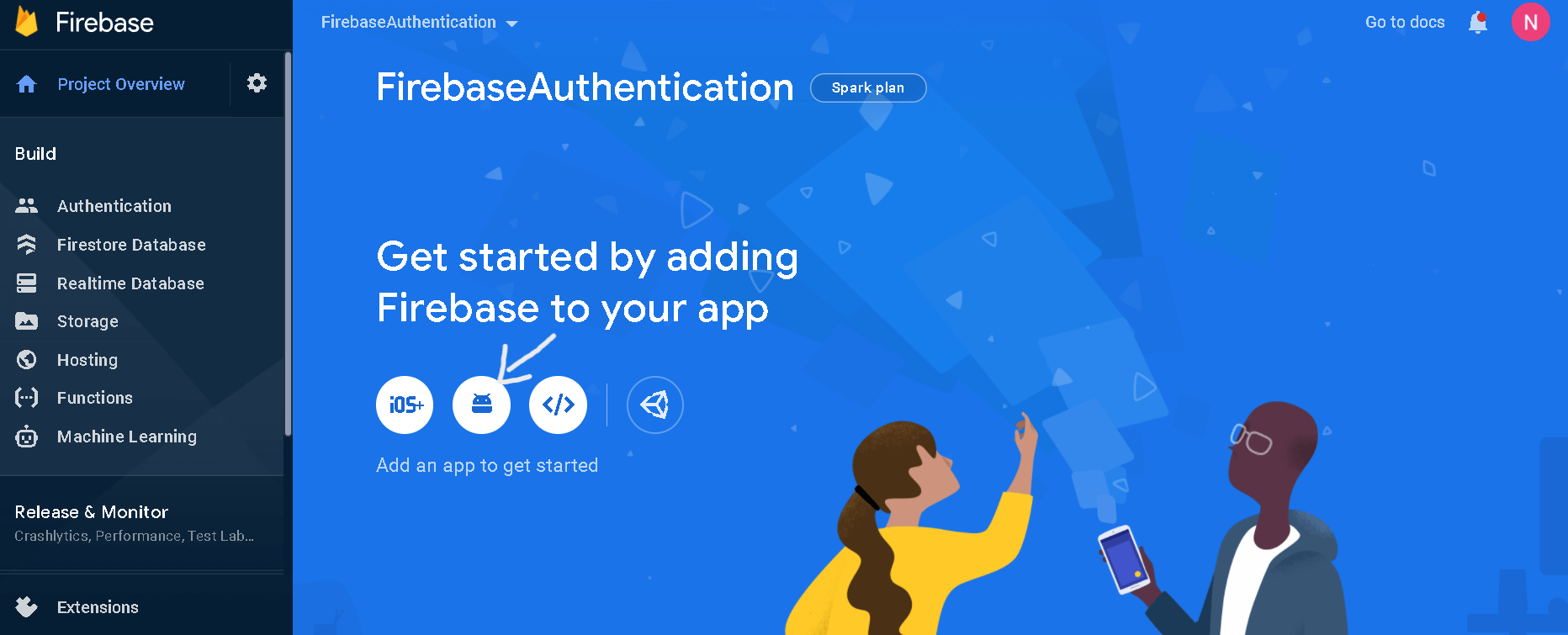 Firebase Mobile Authentication Android with kotlin code5