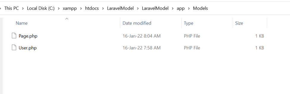 How to Create a Model in Laravel 3