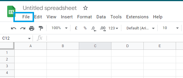 Change the date format in Google Sheets