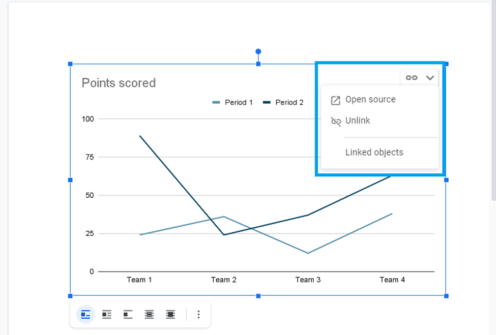How to draw charts on Google docs 6