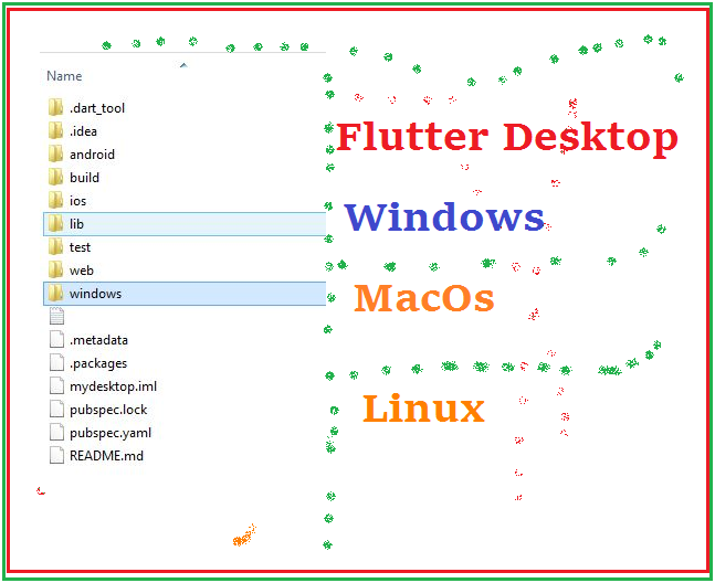 Flutter Enabling Desktop Application