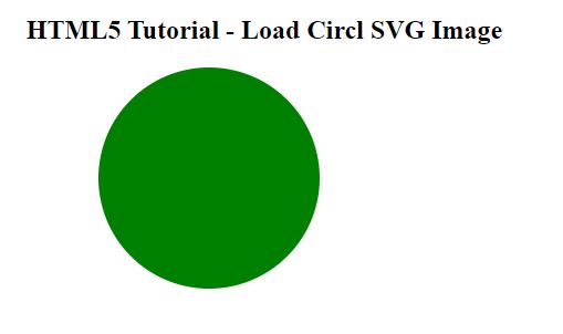 How do i load SVG images in HTML5