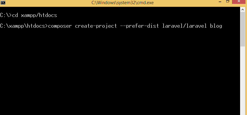Create Laravel9 project