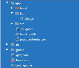 Add jar file in android studio as dependency