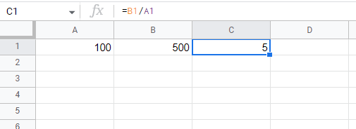 The Common Operators in Google Sheets8