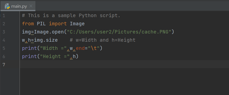Python get Image size