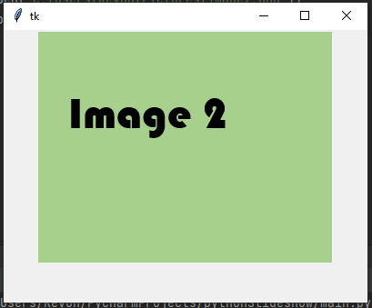 Python Image slider 2
