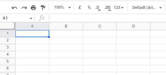 How to select a cell, row, column, cell range, and all cells in Google Sheets
