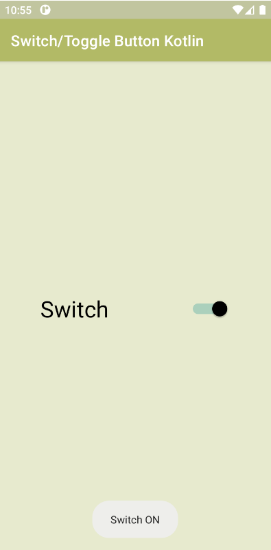 Switch Toggle Example