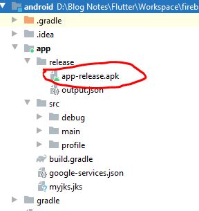 Generate Signed APK with Android studio