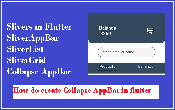 Flutter SliverAppBar - Create Collapse Appbar